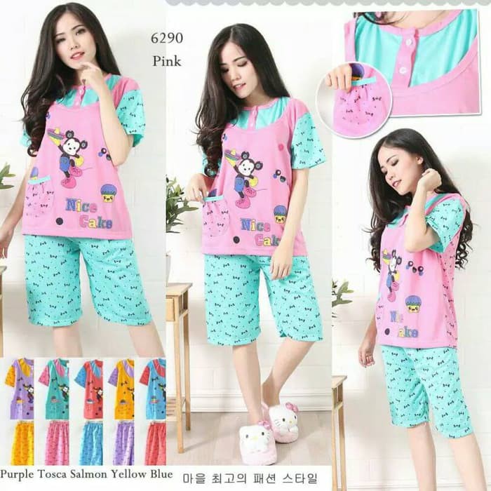 6290 BAJU TIDUR WANITA / BABY DOLL / PIYAMA