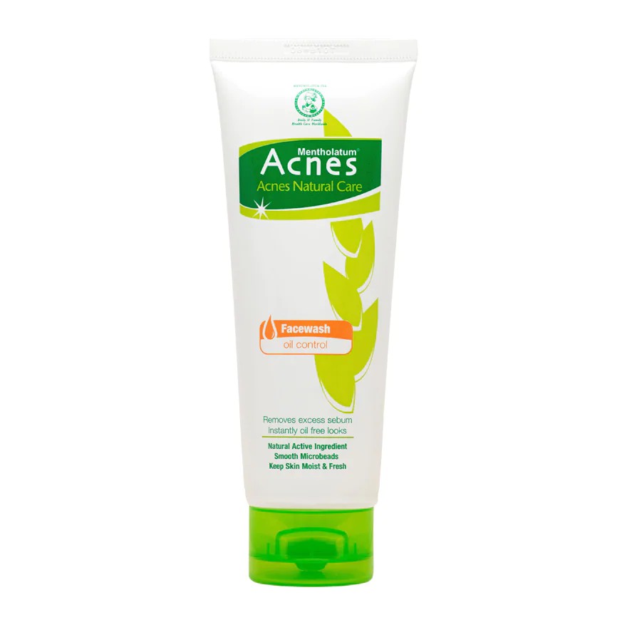 Acnes Natural Care Face Wash/face wash acnes USA 100gr