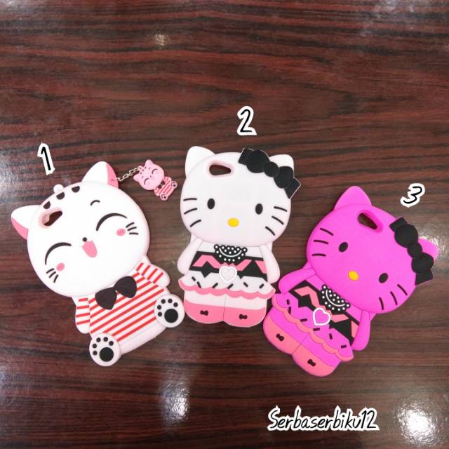 Soft silicone case 3D karakter for oppo a83