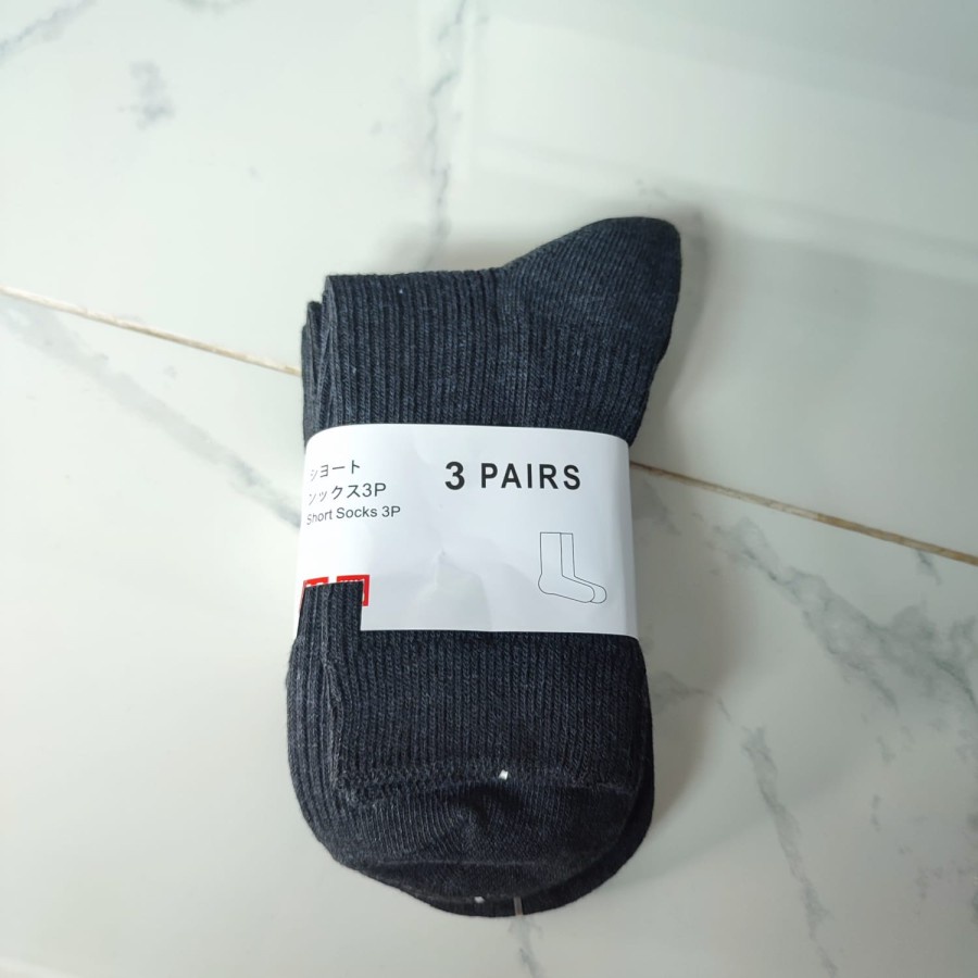 Kaos kaki Uniqlo Casual Unisex Pria Wanita Men Women Anti bacterial