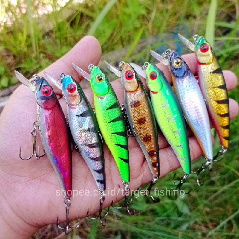 Minnow Belanak 9,8cm 12gr SINKING Umpan Casting Barramundi