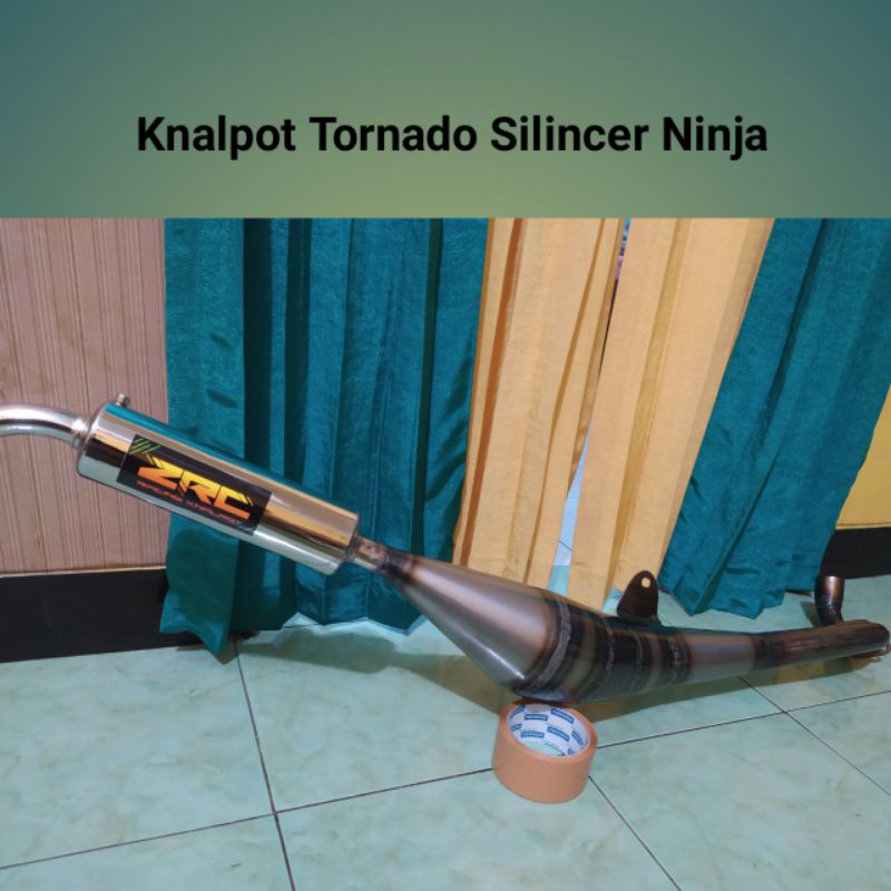Knalpot Custom Bravo/Tornado/Sprinter Silincer Model Knalpot Ninja-6