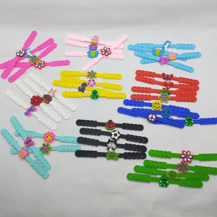 36SFgh Konektor Masker Anak Silikon Karakter - Silikon Pengait Masker Anak YY86768