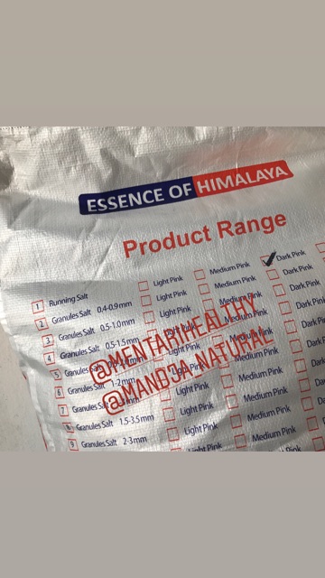 Himalaya Salt 100gr / Garam Pink Himalaya 100gram