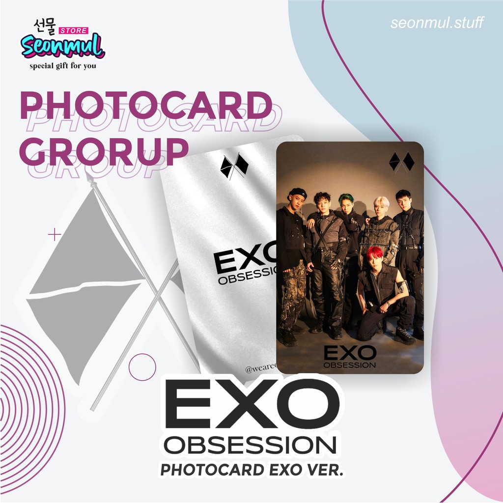 PHOTOCARD PC EXO OBSESSION