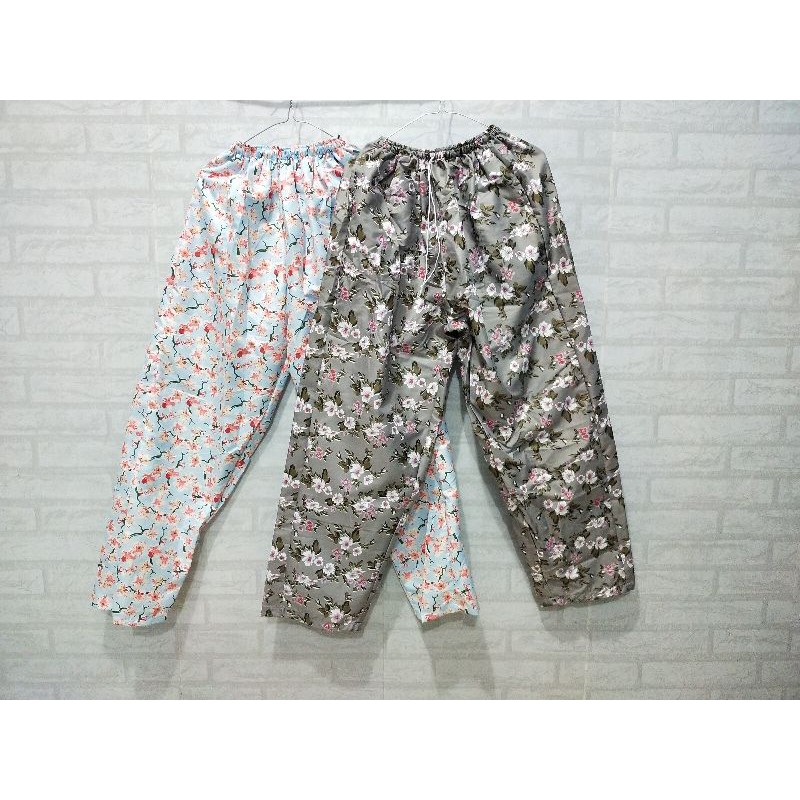 Celana Panjang Jumbo/standar Motif Pants Jumbo