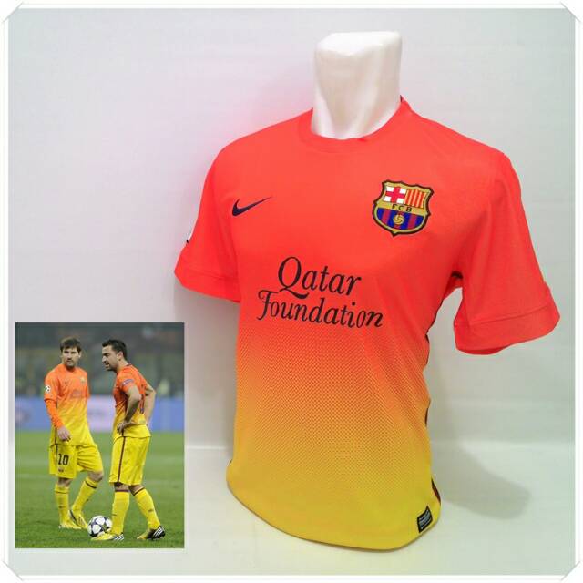 JERSEY RETRO BARCELONA AWAY 12/13 GRADE ORI
