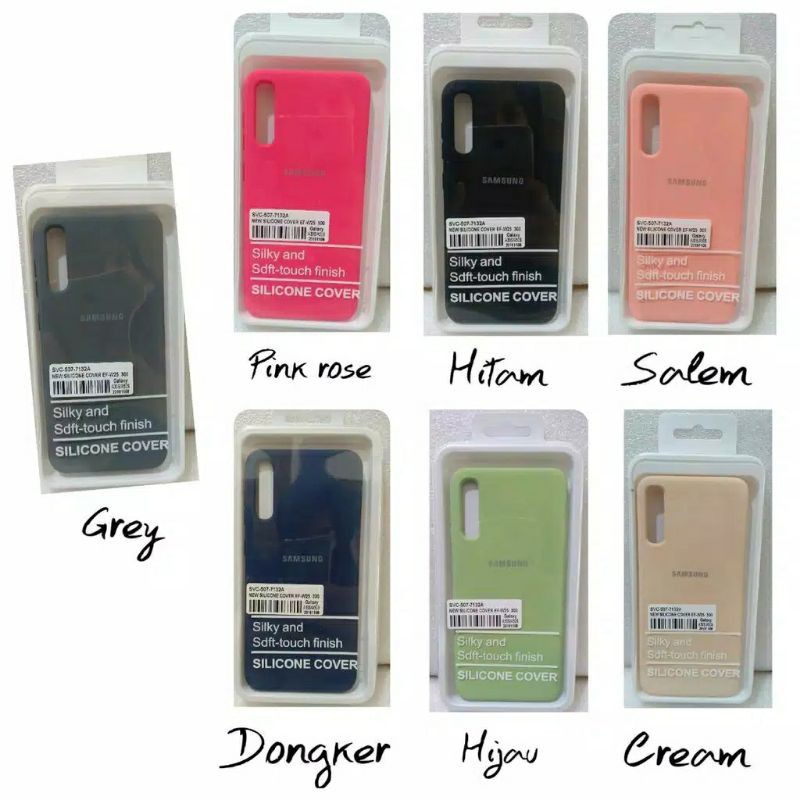 Samsung A21s Soft Case Liquid Silicon Cover Premium