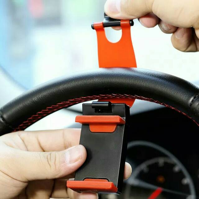 HOLDER STIR MOBIL / MOTOR / SEPEDA / CAR STEERING HOLDER PHONE