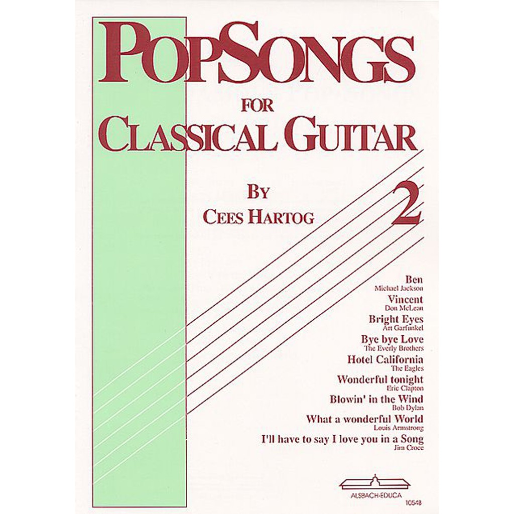 

Buku Gitar Famous Pop songs vol 2