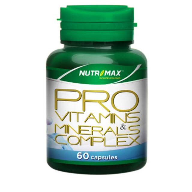 Nutrimax Pro Vitamins & Minerals Complex 60's