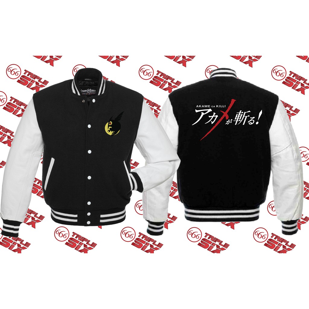 Jaket Varsity Anime Akame Ga Kill
