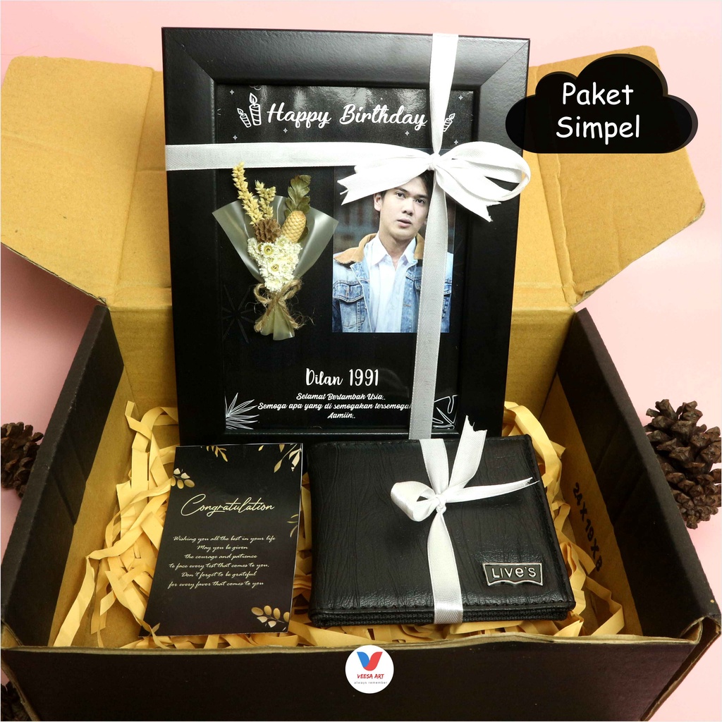 Hampers Kado Cowok | Gift Box Cowok | Kado Ulang Tahun Murah | Hampers Ulang Tahun | Kado Cowok | Gift Box Cowol Pacar Sholeh Laki Laki Custom Hadiah Ultah Hempers Birthday Anniversary Kekinian Wisuda Isi Sarung Peci Kaos Jam Tangan Dompet Giftbox Hempers