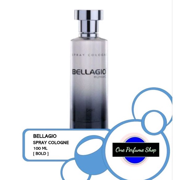 Parfum Bellagio Spray Cologne Bold Belagio Hitam 100ml