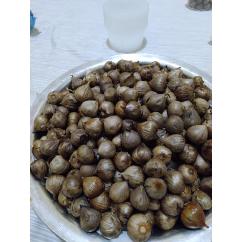 

BLACK GARLIC BAWANG TUNGGAL ASLI MANIS PREMIUM 250gr