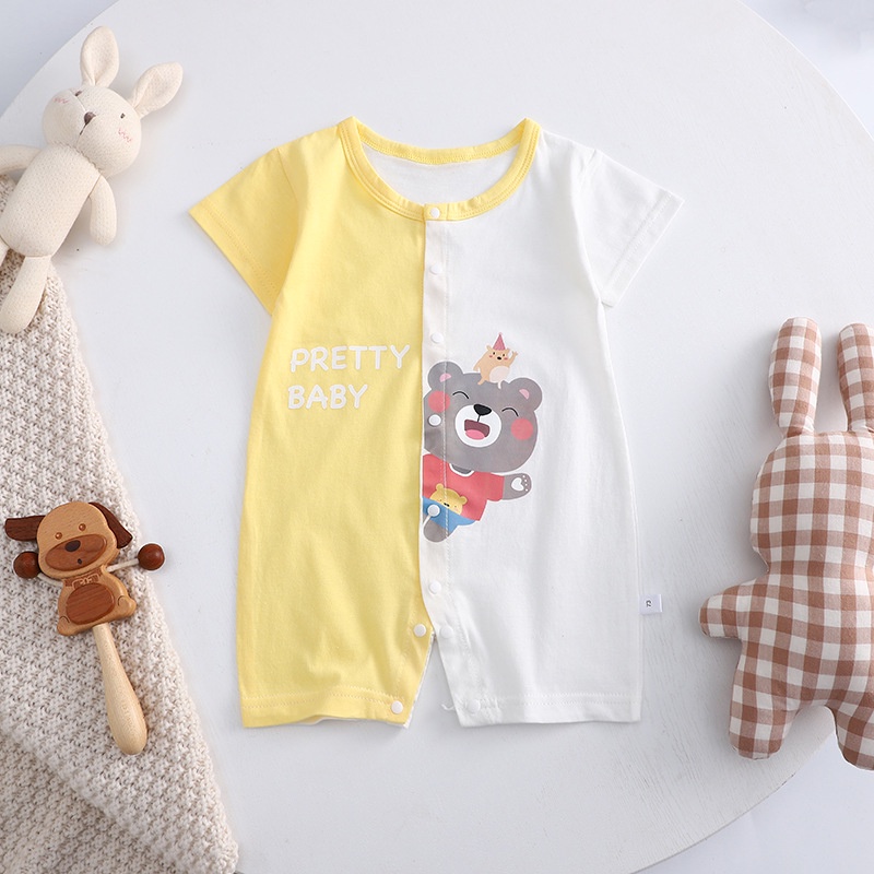 Jumpsuit Jumper Cotton Bayi Baby Usia 0-12 Bulan Impor Import Lillegifts