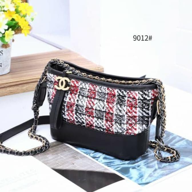 Tas Chanel Gabrielle Tweed 9012 Semi Premium -
