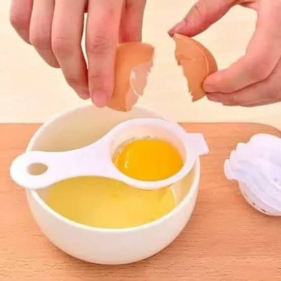 Pemisah Kuning Telur Simpel Egg Separator Alat Pemisah Kuning Putih Telur Pemisah Telur Simpel