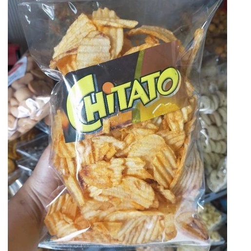 

Keripik kentang asli chitato indofood kiloan +-230gr