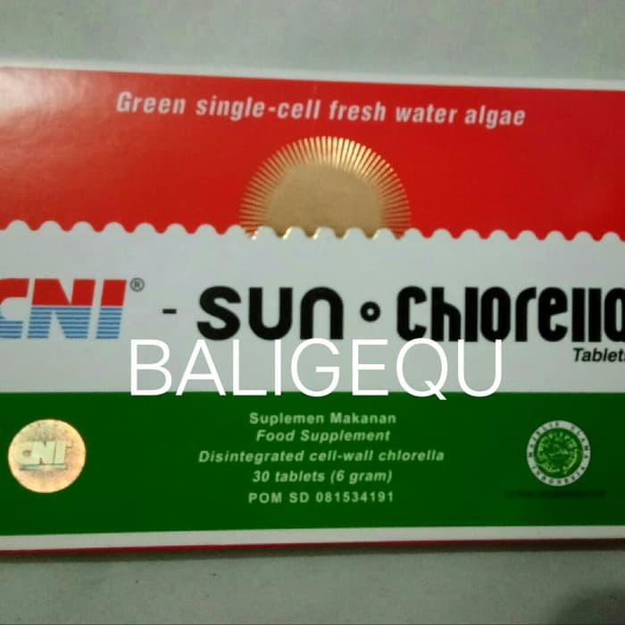 CNI SUN chlorella 30 Tablet