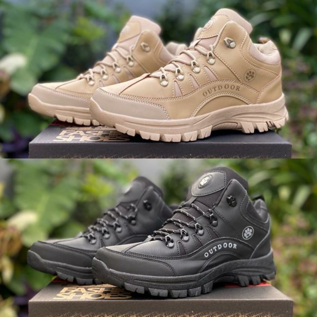 Sepatu Outdoor Fashion Pria Original Sepatu Gunung Pria Sepatu HIcking Pria Premium