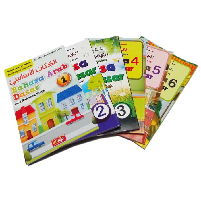 Buku Paket Bahasa Arab Dasar Kelas 1 6 Penerbit Attuqa Shopee Indonesia