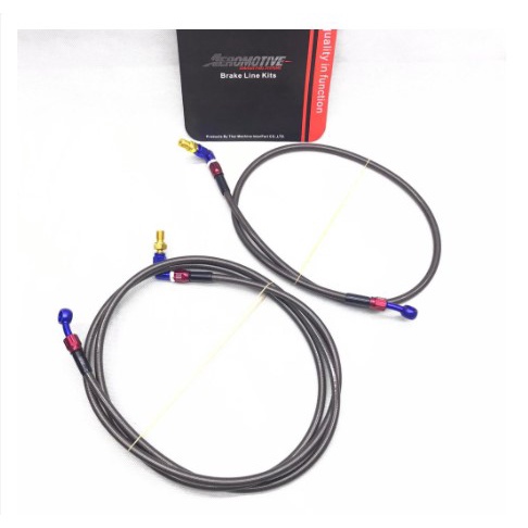 Selang Rem Set KTC Racing Moto 1 Aeromotive NMax 155 Non Abs PCX 150 Nmax 155 Non Abs KTC Racing Brake Hose Set