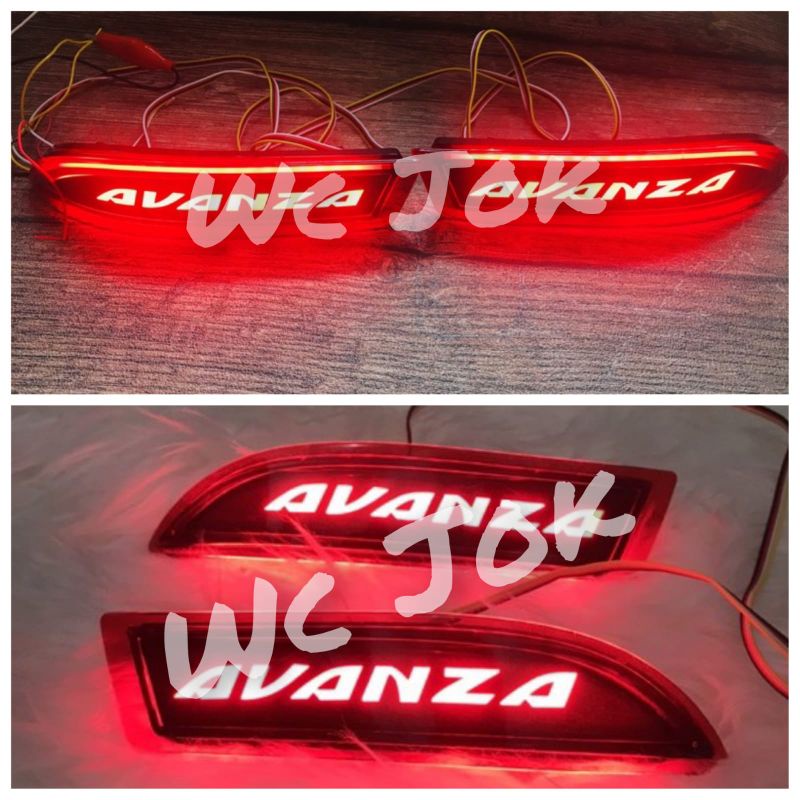 Lampu Led Reflektor All New Avanza 2012-2015 Logo Avanza
