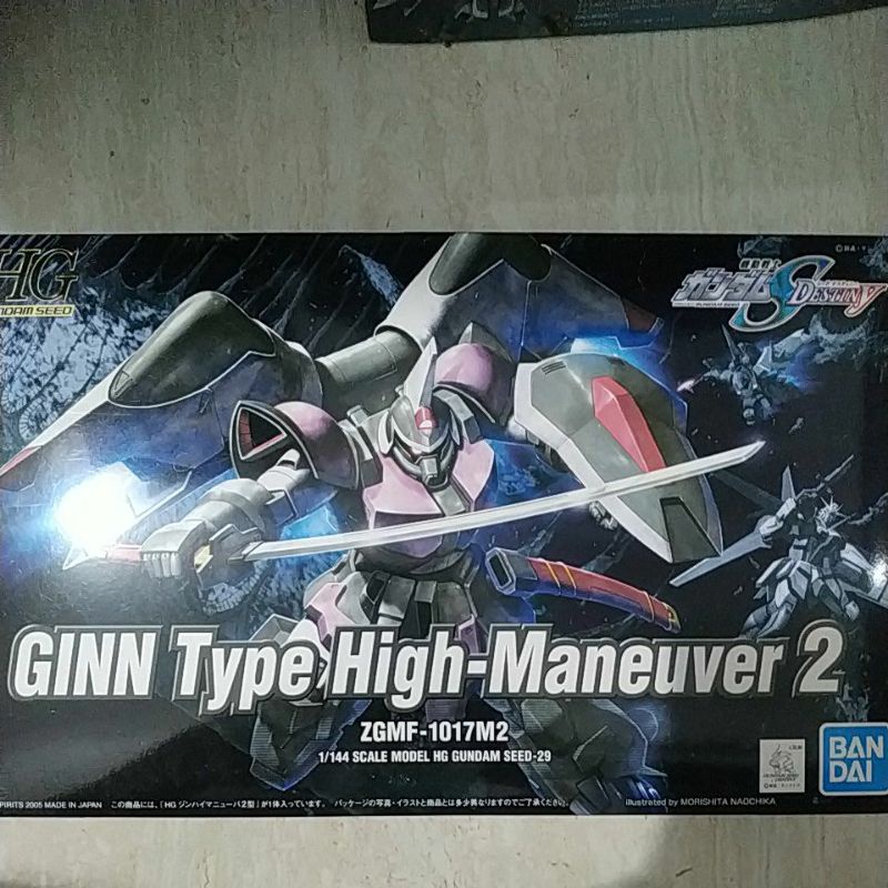 hg ginn type high maneuver 2 gundam seed destiny
