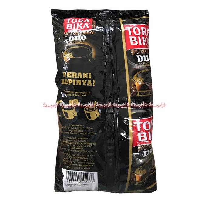 

Spesial Torabika Duo Kopi Isi 10 Sachet Tora Bika Kopi Bubuk Instan Plus Gula Diskon