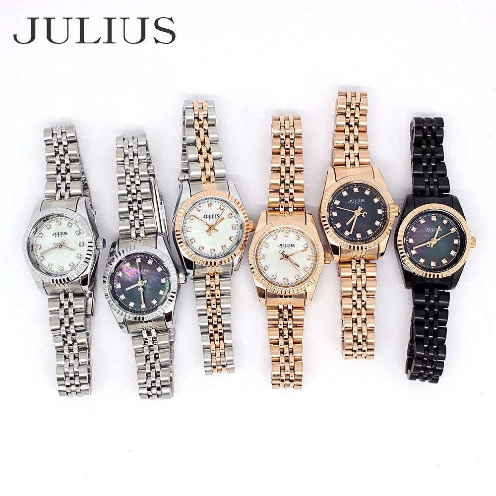 Julius JA-1069 / JA1069 ORIGINAL Jam Tangan Wanita Korea Desain Klasik dan Elegan