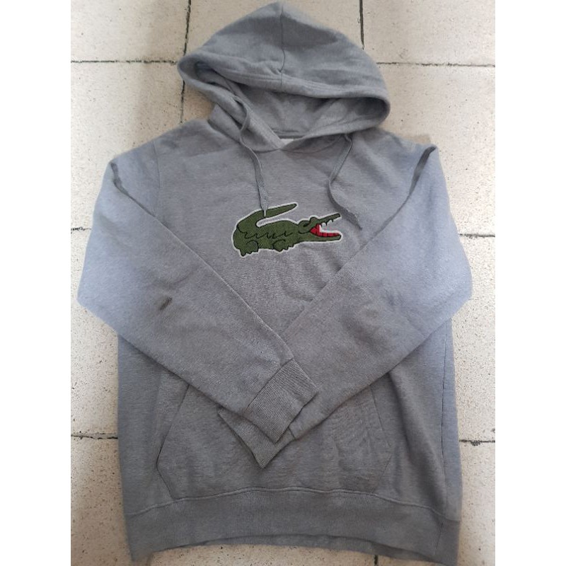 hoodie lacoste big logo
