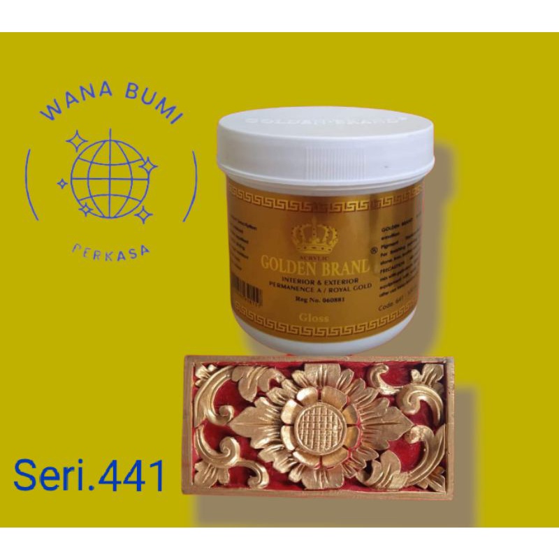 CAT PRADA INGGRIS | GOLDEN BRAND 500.gram | Seri.441