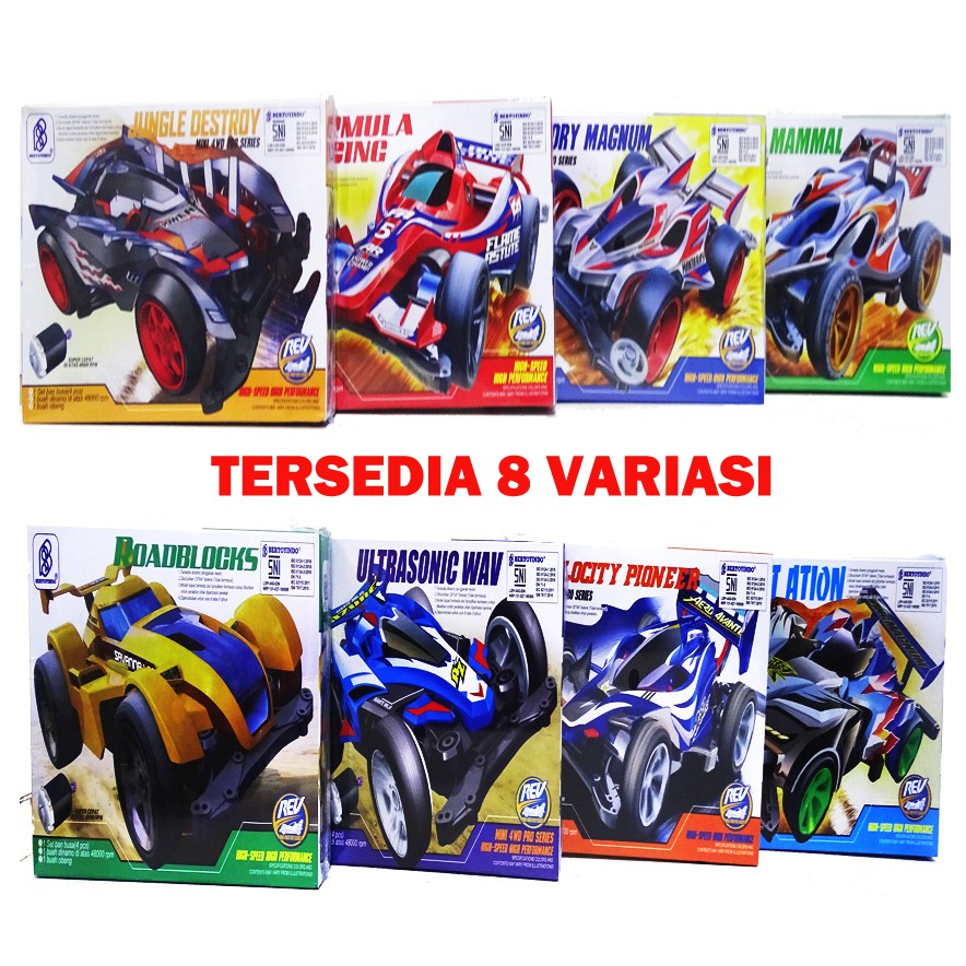 (Bisa COD) Sekawantoys Mainan Anak Tamiya 4WD PRO SERIES / TAMIYA RAKIT TERMURAH!! (SKW.8030G)