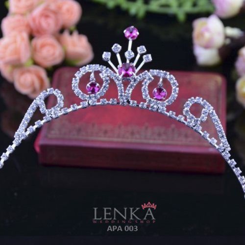 [SIAP KIRIM] AKSESORIS ANAK PEREMPUAN BANDO MAHKOTA HEADBAND TIARA APA003