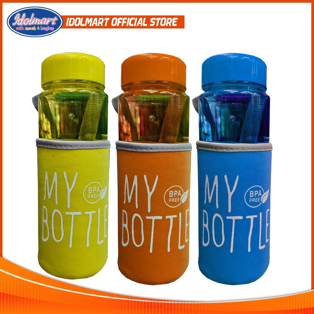 IDOLMART My Bottle warna Botol Minum 450Ml Surabaya