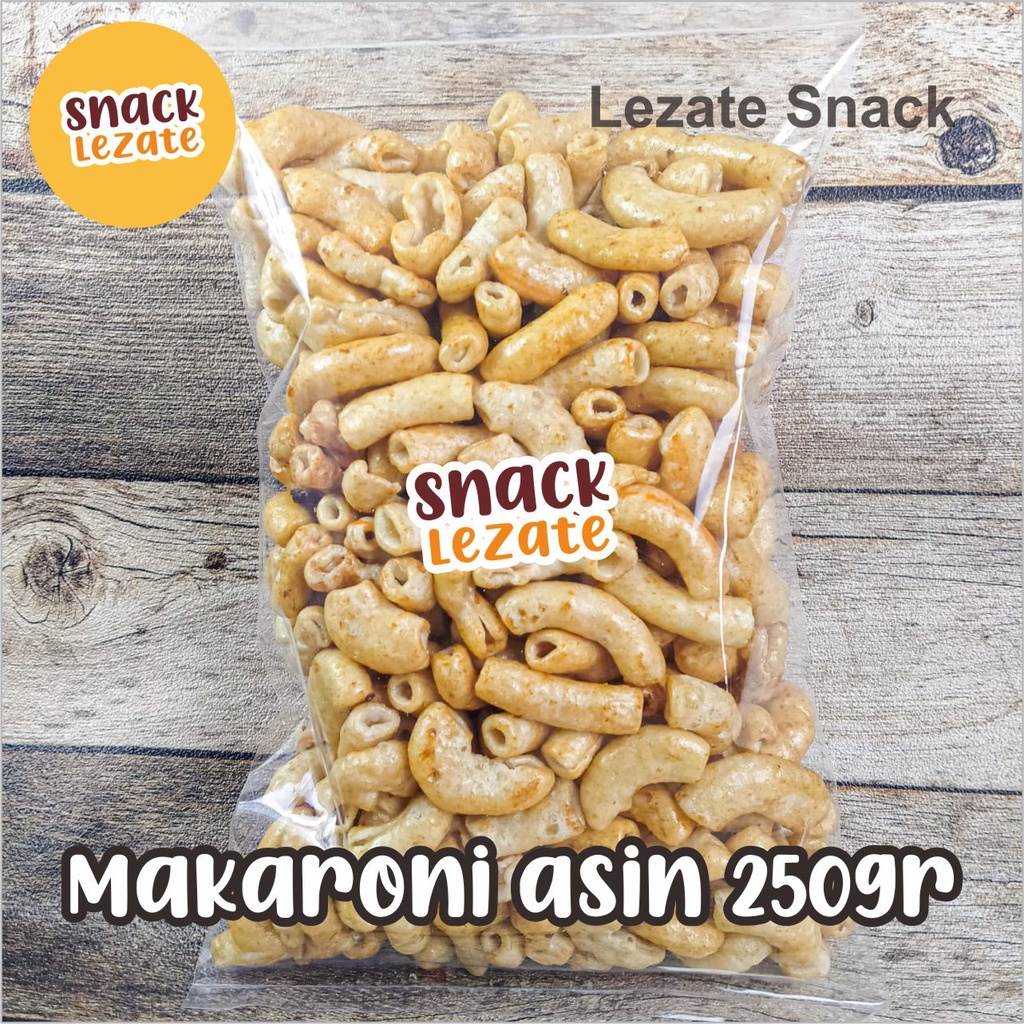 

Makaroni Asin Gurih 250gr Murah Enak Renyah / Makaroni Mekar Asin / Makroni Asin Kiloan 1 / 4 kg