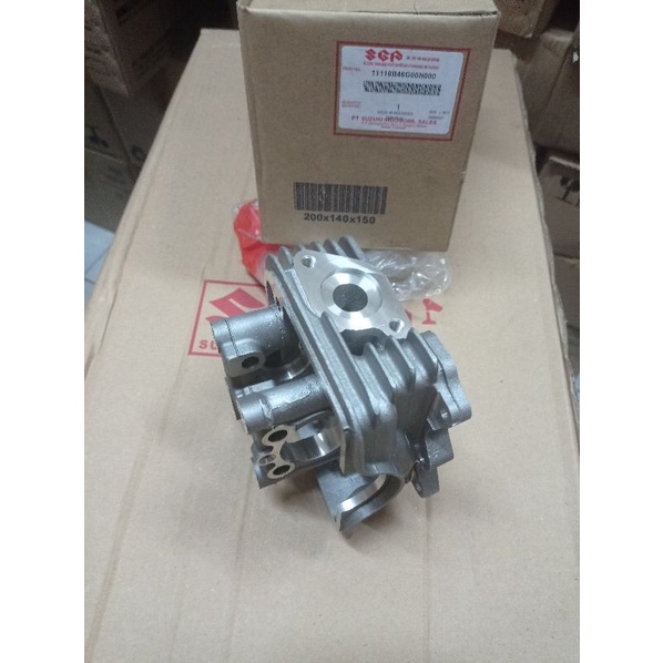 Block Blok Cylinder Head Suzuki Spin 125 Asli 11110B46G00N000 Ori Sgp 100%