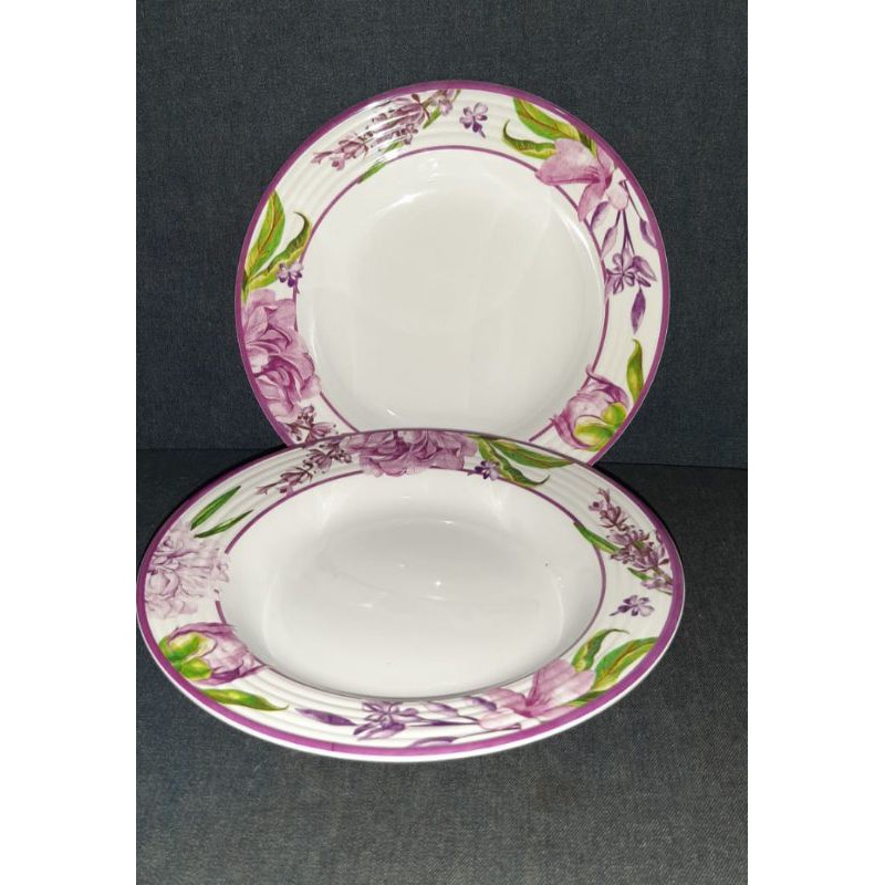 Piring Tupperware Cattleya Melamine Dining Plate