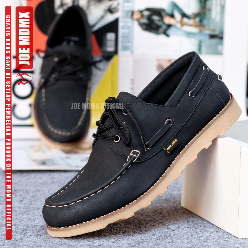 NERZON Sepatu Kasual Pria Sepatu Pria Casual Kulit Pu Cowo/Cowok