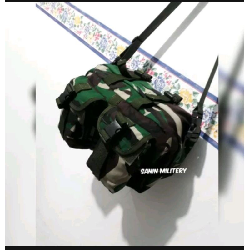 Tas samping jatah TNI / Tas ransel TNI / Tas tactical