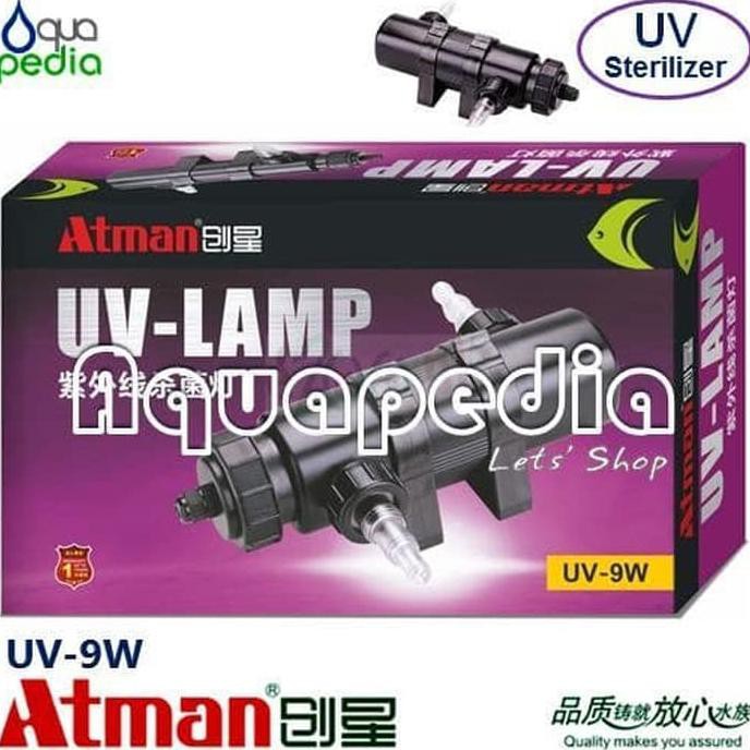 Atman Uv9W Uv Clarifier Lamp Segera Dapatkan