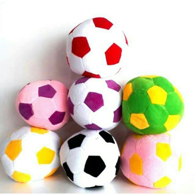 Bantal Boneka Bola Kerincing Murah Meriah WARNA RANDOM