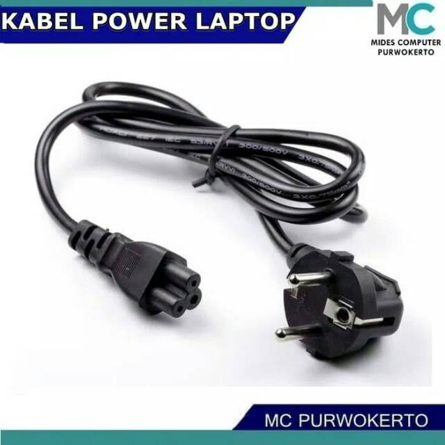 Kabel power laptop atau notebook