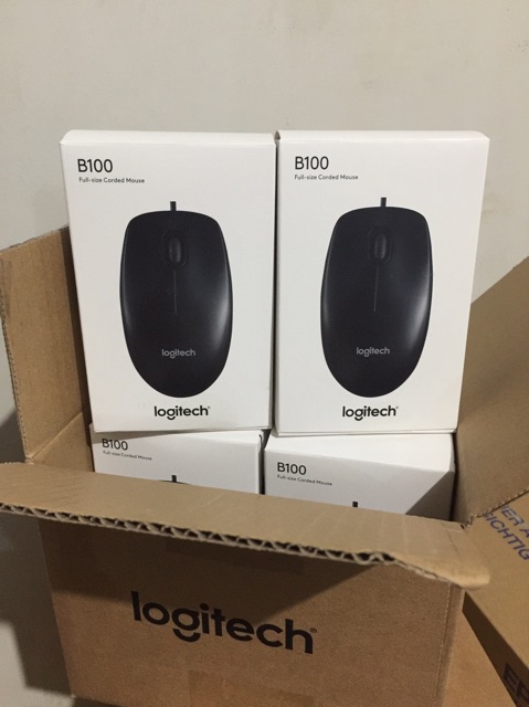 MURAH!! Logitech Mouse optical B100 ORIGINAL