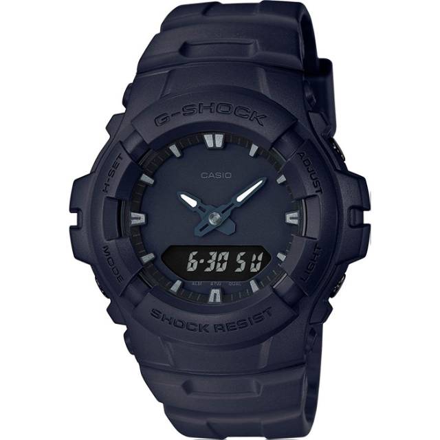 Casio G-Shock G-100BB-1A Matte Black Analog Digital 200M Sport Watch Original G-100BB-1ADR