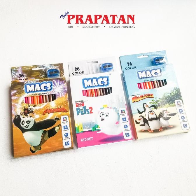 

Pensil Warna Macs 36 Warna / Macs Color Pencil Dijamin Puas