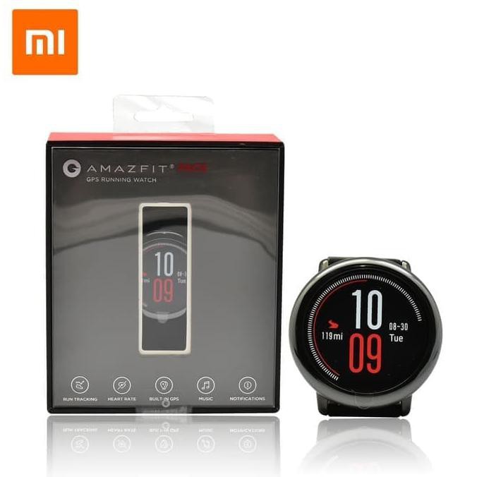 Diskon XIAOMI Smartwatch Amazfit Pace Black - Smart Watch XIAOMI Amazfit CUCI GUDANG