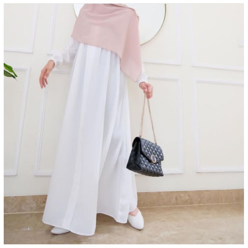 RUMAISHA ABAYA by Sabinabyselly warna offwhite size S