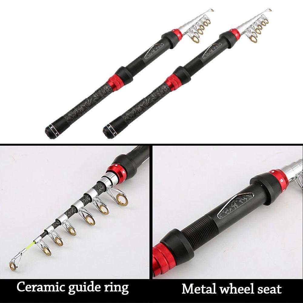 TOP Joran Pancing Teleskopik SuperHard Travel Ultralight Carp Feeder